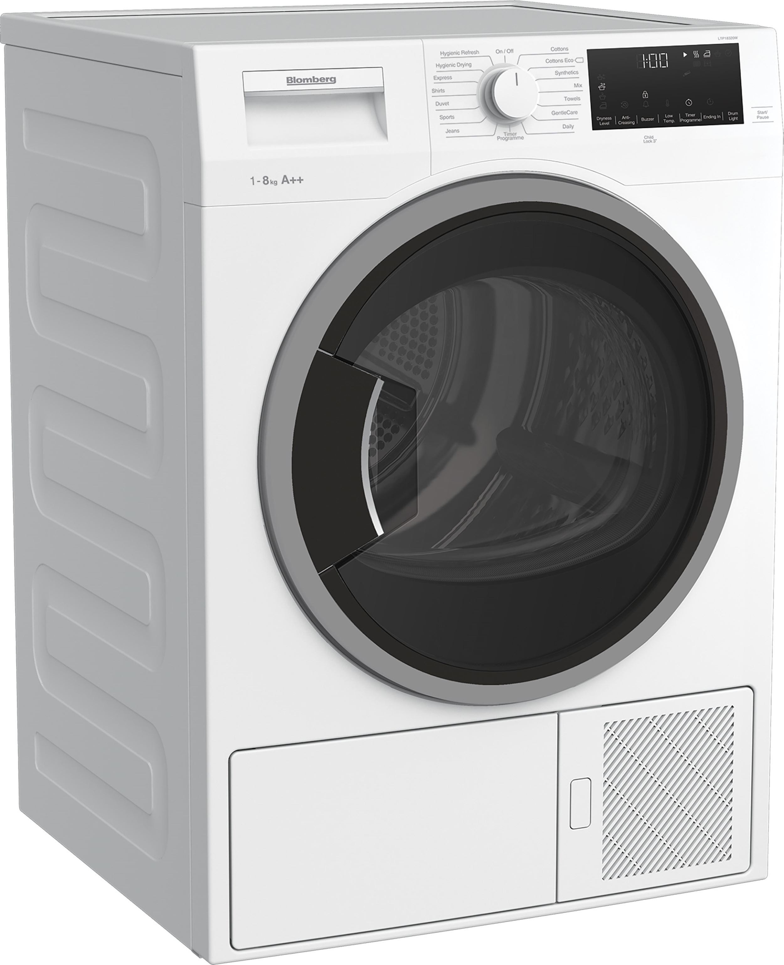 8kg Heat Pump Tumble Dryer LTP18320